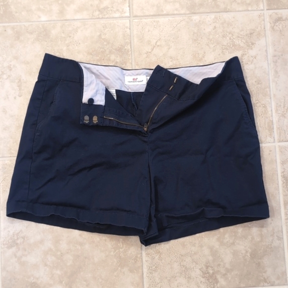 Navy Blue Shorts - Picture 1 of 10